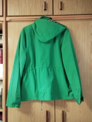 Cazadora reversible verde