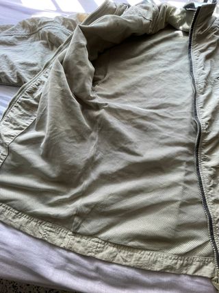 Adidas Chaqueta Vintage Beige Estilo 2000s