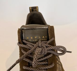 Zapatillas Replay Verde caqui