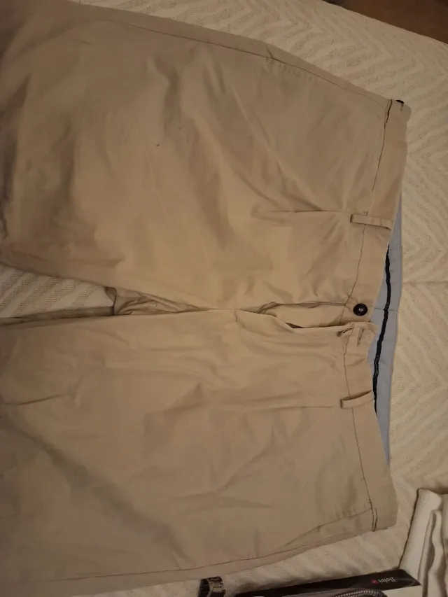 Bermudas Emidio Tucci Crema Talla 60