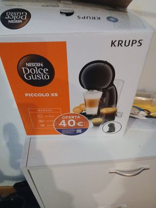Cafetera Krups Dolce Gusto Piccolo XS.esta nueva