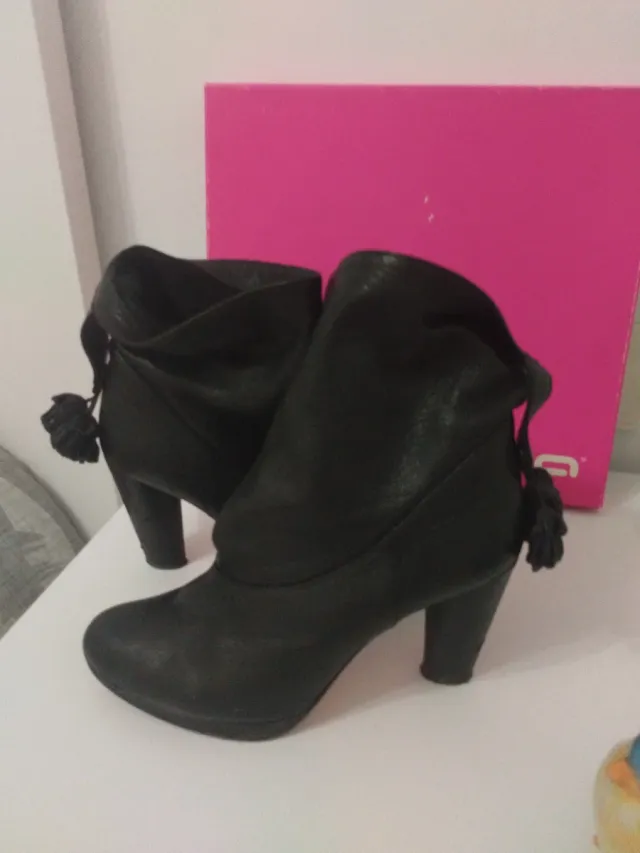 Botines Fornarina Talla 37 Negros