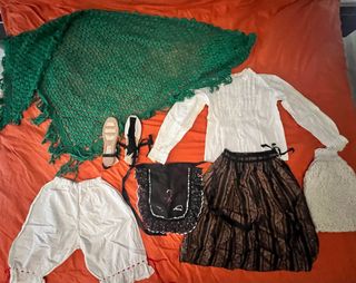 Traje Baturra Niña Completo