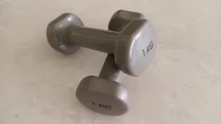 2 Mancuernas de  1 kg