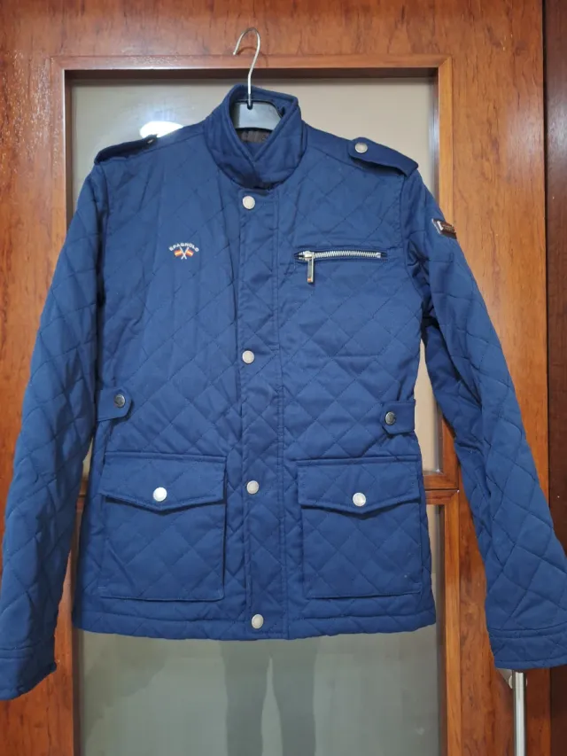 Chaqueta acolchada azul niño Spagnolo