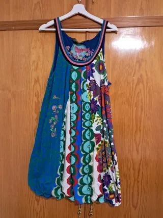Vestido Desigual Multicolor Talla 46