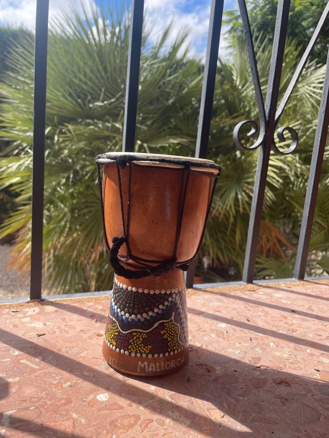 Tambor Djembe Decorado Mallorca