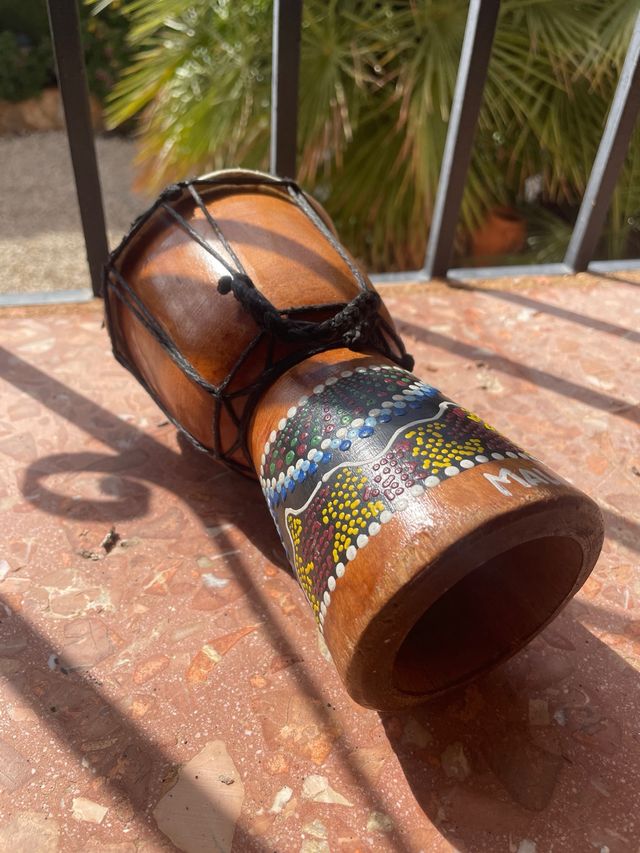 Tambor Djembe Decorado Mallorca