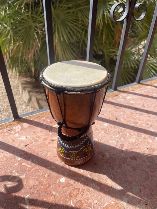 Tambor Djembe Decorado Mallorca