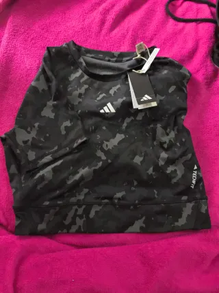 Camiseta deportiva Adidas Techfit Camuflaje