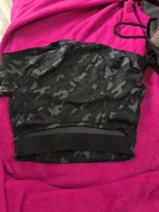 Camiseta deportiva Adidas Techfit Camuflaje