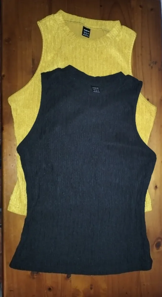 Set de 2 Camisetas sin mangas SHEIN