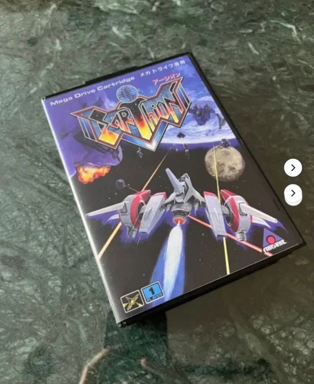 Earthion Mega Drive Caja con caratula Nuevo
