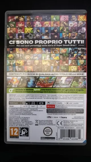 Super Smash Bros Ultimate Nintendo Switch Italiano