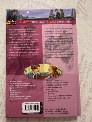 Oliver Twist (español/inglés) NUEVO