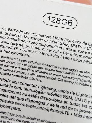 iPhone XR 128 GB Corallo