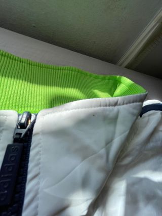 Adidas Chaqueta Vintage Azul/Verde/Blanca