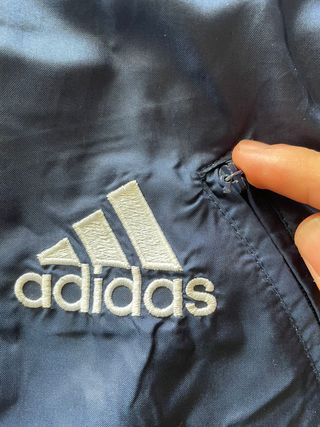 Adidas Chaqueta Vintage Azul/Verde/Blanca