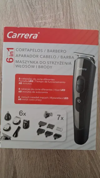 Cortapelos afeitadora 6 en 1 Carrera