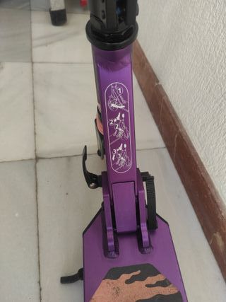 Patinete Oxelo Morado Decathlon