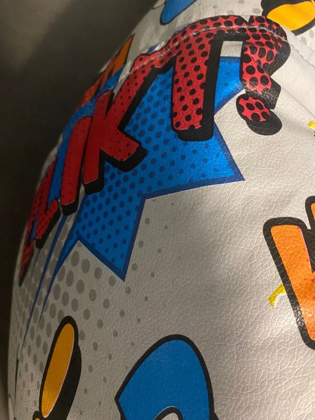 Puff pera Happers con estampado