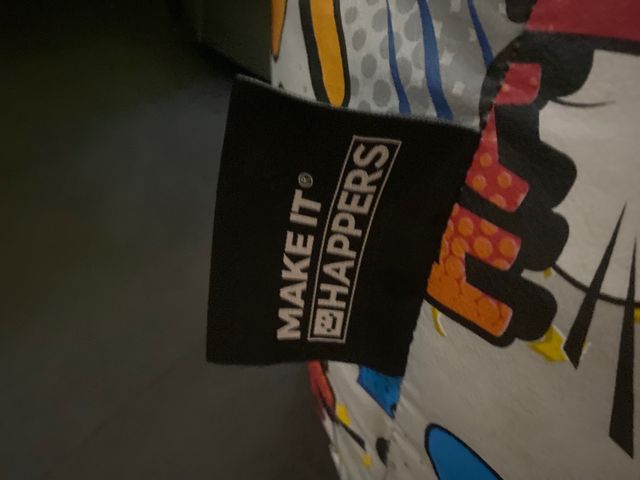 Puff pera Happers con estampado