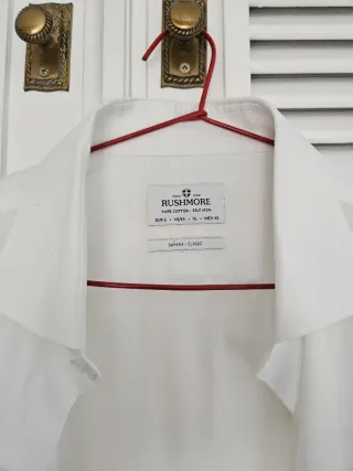 Camisa de vestir Rushmore Blanca XL