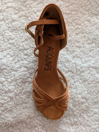 Zapatos de baile ACQUNF'S marrones