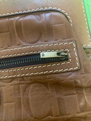 Cartera Piel CH Marrón