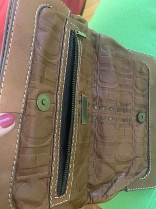 Cartera Piel CH Marrón