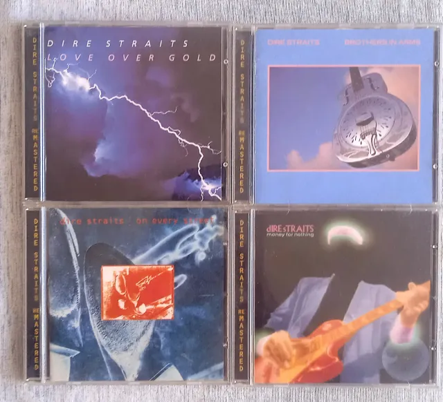 Lote 8 CDs Dire Straits (1 doble)