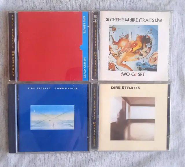 Lote 8 CDs Dire Straits (1 doble)