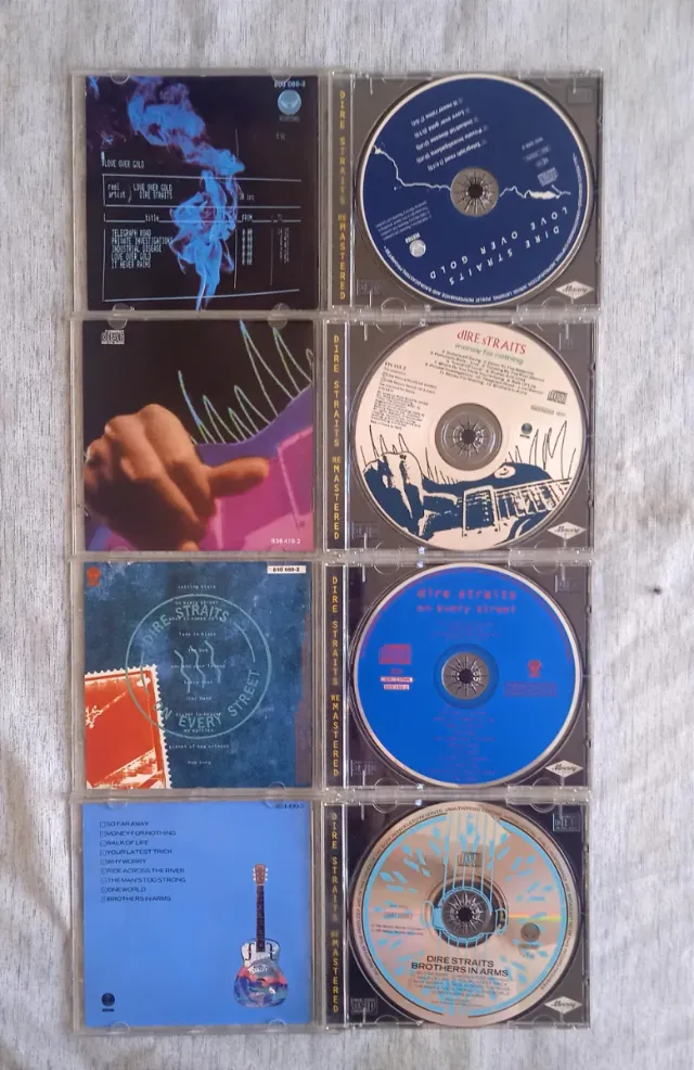 Lote 8 CDs Dire Straits (1 doble)