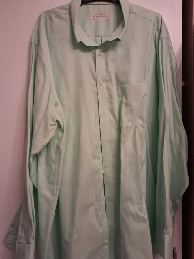 Camisa Emidio Tucci Verde Manzana Talla 8(60)