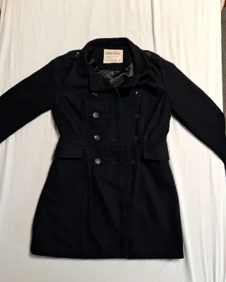 Gabardina negra - Talla S