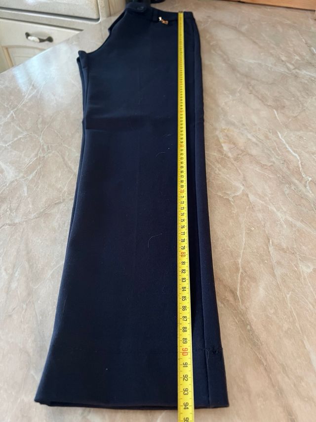 Pantaloni donna blu scuro tg M