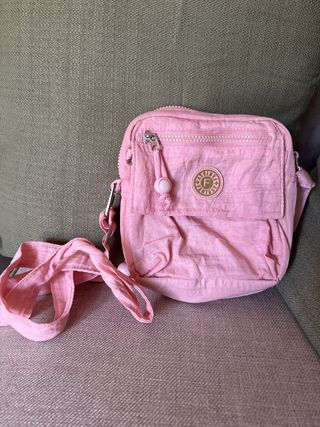 Bolso bandolera rosa
