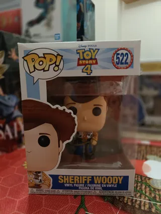 Funko Pop! Sheriff Woody Toy Story 4 (522)