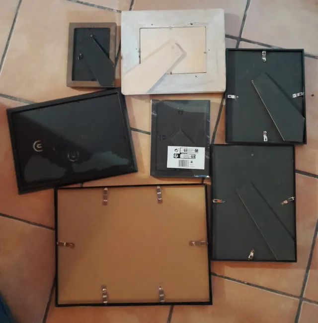 Lote de marcos de fotos