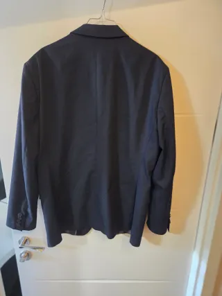 Chaqueta de traje Zara Man azul Talla M