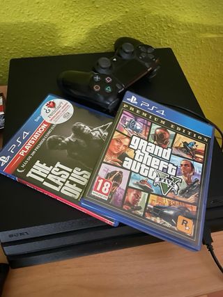 Consola Sony PlayStation 4 pro Negra