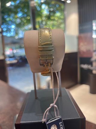 Reloj Longines Dolcevita Verde y Plateado