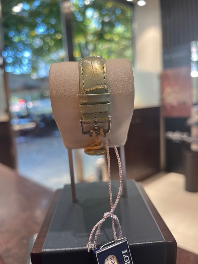 Reloj Longines Dolcevita Verde y Plateado