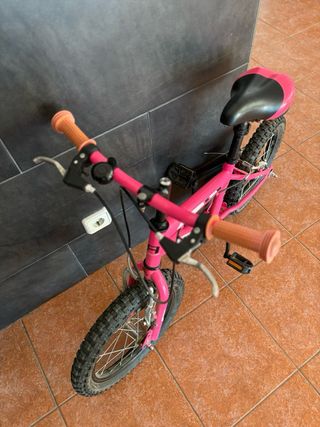 Bicicleta Infantil Rosa 16''