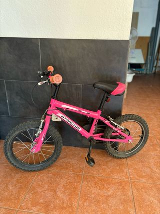 Bicicleta Infantil Rosa 16''