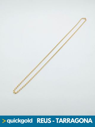 035-02-00431 Cadena Oro 18K Calabrote Quickgold