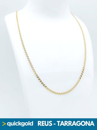 035-02-00431 Cadena Oro 18K Calabrote Quickgold