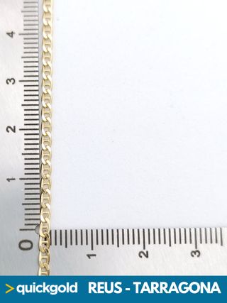 035-02-00431 Cadena Oro 18K Calabrote Quickgold