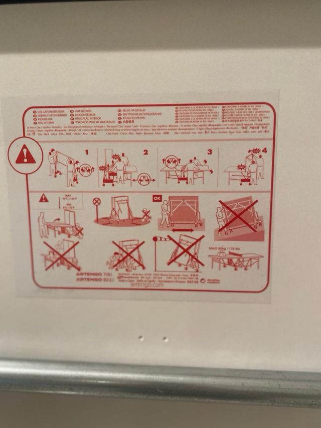 Mesa de Ping Pong Azul con Accesorios