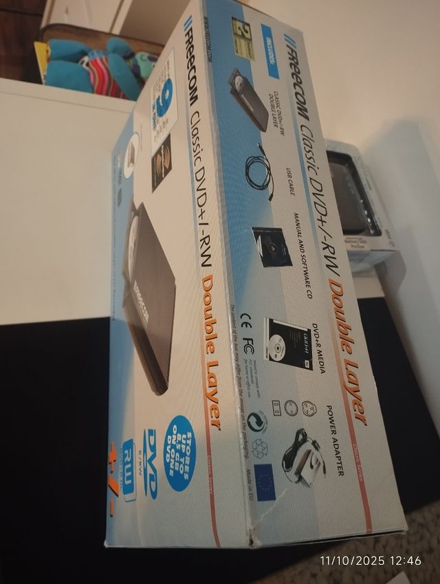 Freecom Classic DVD+/-RW  lector y gravador